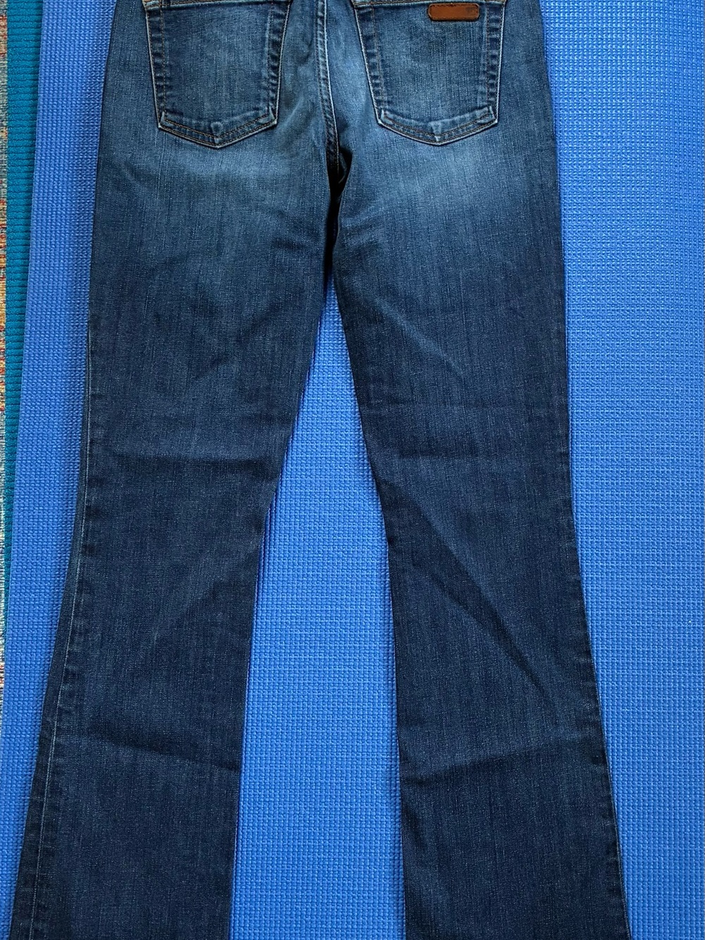 Joe's Jeans Dark Blue Flare Wide-Leg Jeans